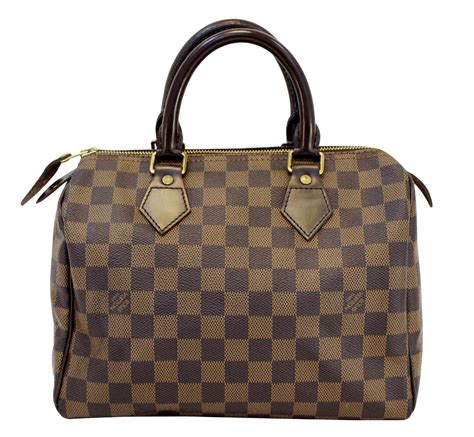 lv speedy 25 damier ebene|speedy 25 louis vuitton price.